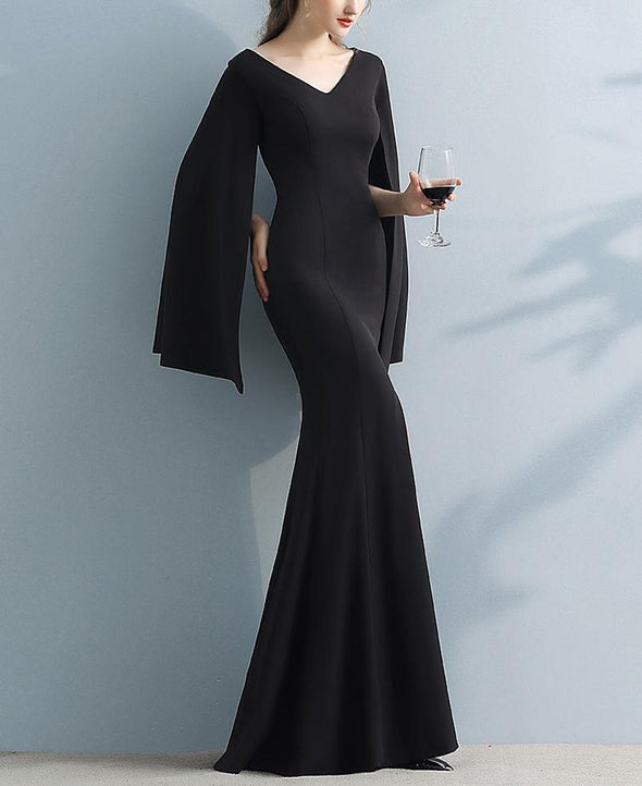 Fish Tail Elegant Banquet Evening Dress