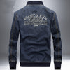 Stand Collar Casual Denim Men's Jacket