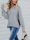 Knit Back Cross Strap Backless Sweater