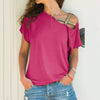 Individual Shoulder Short Sleeve T-Shirt