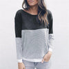 Round Neck Cross Hollow Out V Neck Color Block Two Way Knitting Sweaters