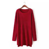 Swallowtail Solid Color Medium Style Sweaters