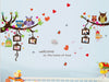 Owl Photo Frame Tree Decoration Wall Sticker