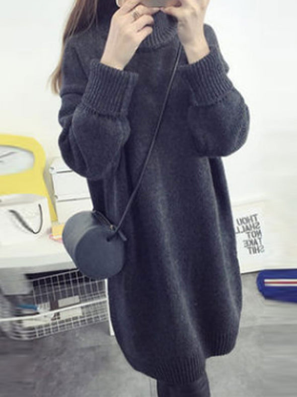 Long Loose Winter Sweater