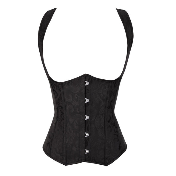 Sexy Double Shoulder Strap Abdomen Shaping Girdle Corset