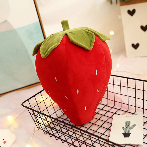 Software Simulation Fruit Strawberry Pillow