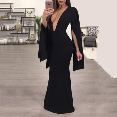 Elegant Sexy Fashion Halter Evening Dress