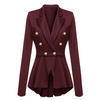 Fashion Slim Long Sleeve Lapel Blazer Jacket