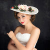 New Fashion Bride Mesh Handmade Top Hat