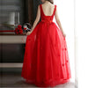 Sweet V-Neck Wedding Evening Dress