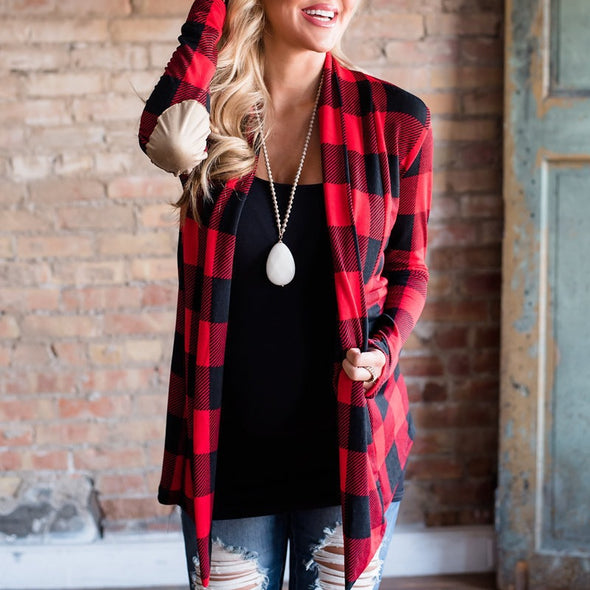 New Plaid Printed Long Sleeve Shirt