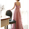 Sweet V-Neck Wedding Evening Dress