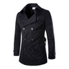 New Cotton Double-breasted Boutique British Men's Trench Coat