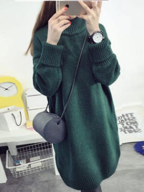 Long Loose Winter Sweater