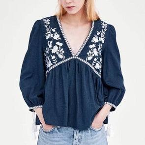 Women's Embroidered Shirt