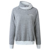 Fashion High Neck Zipper Long Sleeve Plush Sweatshirt