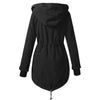 New Mid-Length Hooded Plus Velvet Coat