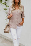 Asymmetric Hem  Plain  Casual  Cardigans