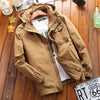 New Casual Hooded Plus Size Men's Jacket