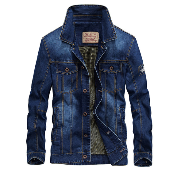 Loose Thin Casual Denim Men's Jacket