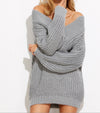 V-Neck Loose Long-Sleeved Sweater