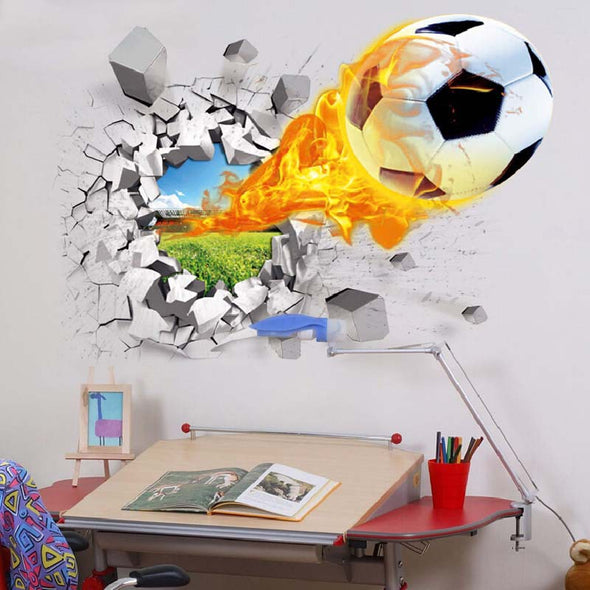 Basketball Football Wall Sticker