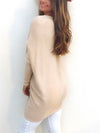 Fashionable V-Neck Long Sleeved  Thin  Sweater