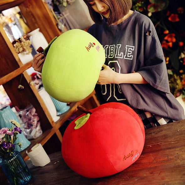 Apple Round Pillow