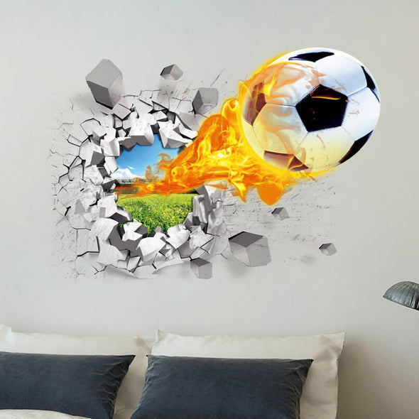 Basketball Football Wall Sticker