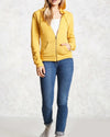 Long Sleeve Zippered Hood Sweater