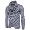 New Heap Turtleneck Solid Color Men's Sweater