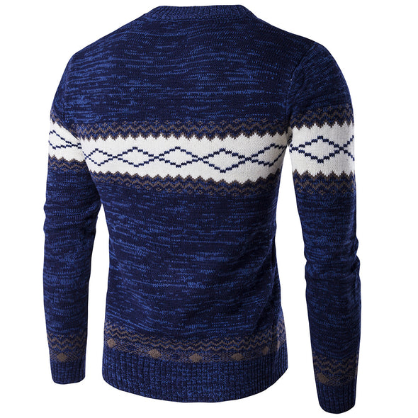 Men's Boutique O-neck Warm Sweater