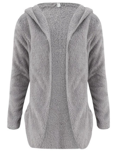 Sexy Slim Hooded Cardigan Jacket