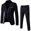 Business Casual Three-piece Suit