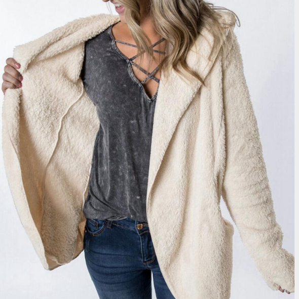 Sexy Slim Hooded Cardigan Jacket