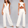 Sexy V-Neck Sleeveless Backless Jumpsuit