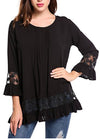 New Long Sleeve Lace T-Shirt