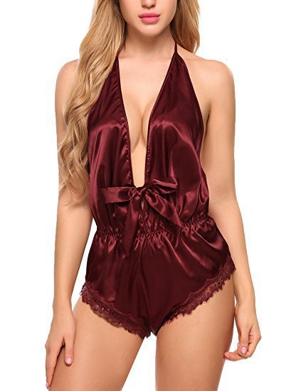 Solid Color One-Piece Sexy Underwear