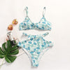 Cotton Print All Seasons Sexy  Bikinis