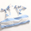 Cotton Stripe All Seasons Sexy Bikinis