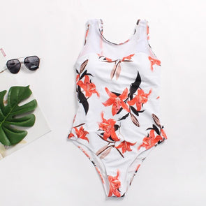 All Seasons Stylish Print Sexy One Piece