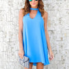 Chiffon Sleeveless V Neck Vacation Dresses