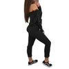 Cotton Dolman Sleeve Off Shoulder Bandage Elastic Waist Jumpsuits