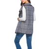 New Woolen Lattice Vest Coat