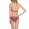 Bohemian Style Vintage Print Bandage Bikinis