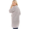 Thicken Double Pocket Long Sleeve Cardigan