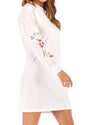 New O-Neck Embroidered Long-Sleeved Sweatshirt