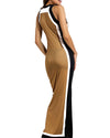 Women's Sexy Stitching Evening Dress