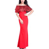 Mang Snake Double Collar Sexy Evening Dress