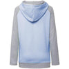 Zipper Long Sleeve Hooded Fleece Sweatshirt